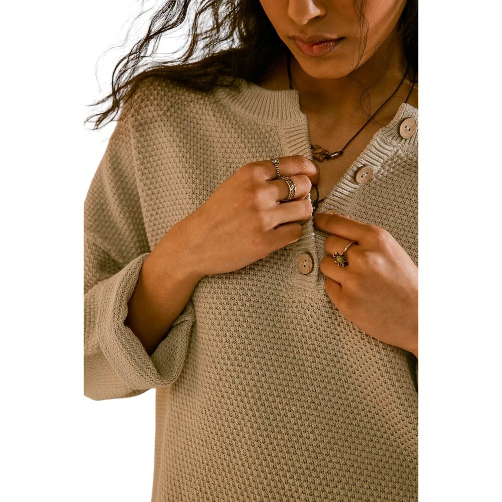 🆕 Free People Hailee Sweater Set Alfalfa Poyete - Picture 4 of 7